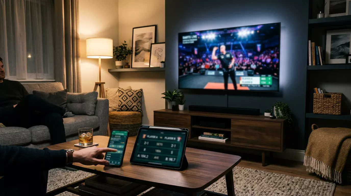 Darts Livewetten und Streaming bei PDC-Events in Echtzeit